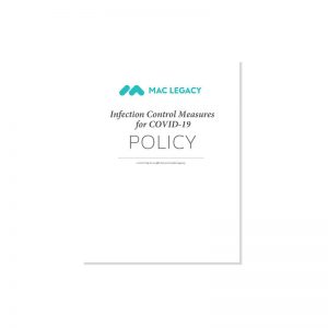 Infection Control Measures for COVID-19 Policy - Digital Download